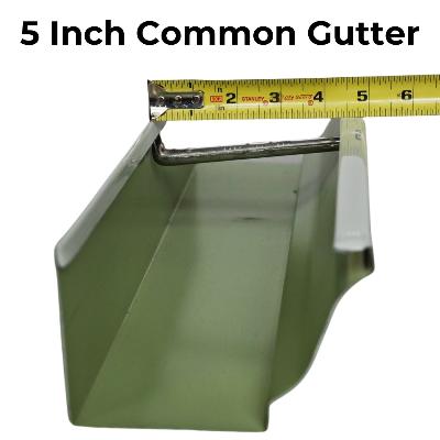 5 Inch GutterBrush Gutter Guards – Fits Standard K-Style Residential Gutters (4.25 Inch Diameter)