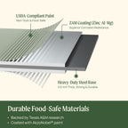 17" Tall 10 In 1 Jumbo Modular Metal Raised Garden Bed Kit