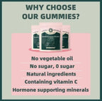 Vital Source Nutrition - Premium Feminine Balance Gummies - for Women’s Health & Wellness - Immune Support - Vegan, Gluten-Free & Halal - Hawaiian Pineapple - 60 Gummies - 30 Servings